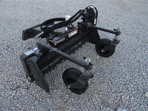 mini skid steer power rake attachment|topcat skid steer attachment parts.